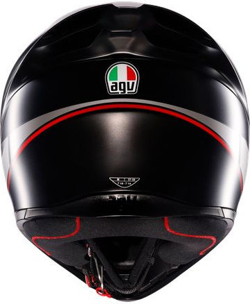 Casca Moto K1 S E2206 Lap Matt Black/Grey/Red 24