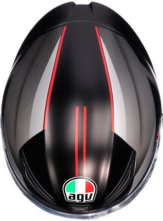 Casca Moto K1 S E2206 Lap Matt Black/Grey/Red 24