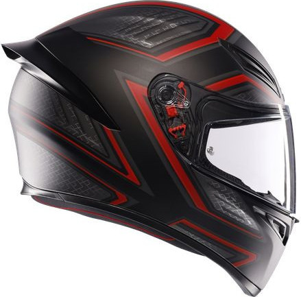 Casca Moto K1 S E2206 Sling Matt Black/Red 24
