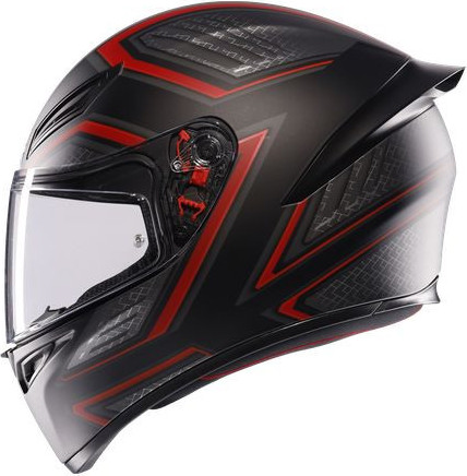 Casca Moto K1 S E2206 Sling Matt Black/Red 24