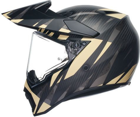 Casca Moto Ax9 E2206 Mplk Steppa Matt Carbon/Grey/Sand 24