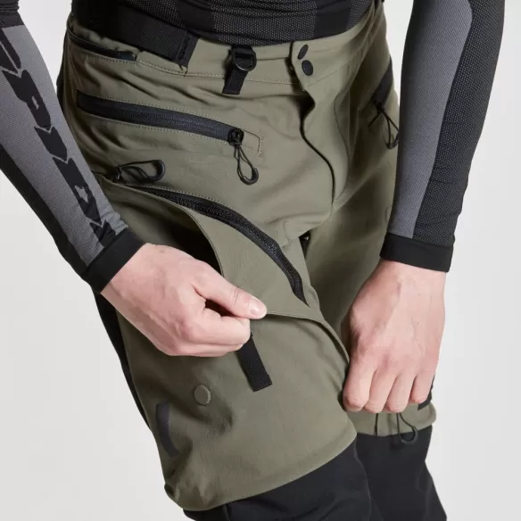 Pantaloni Moto Textili Frontier Ice Blue 24