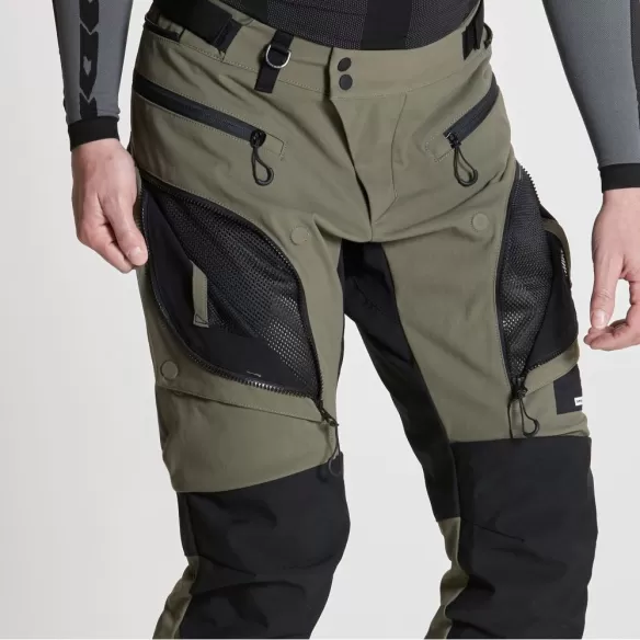 Pantaloni Moto Textili Frontier Ice Blue 24
