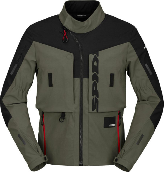 Geaca Moto Textila Frontier Thermorain Tex Military Green 24
