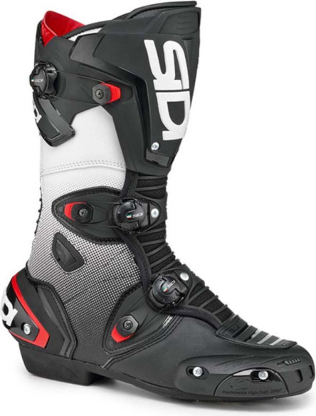 Cizme Moto MAG1 Black/White/Red 24
