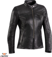 Geaca Moto Piele Dama Urban Cranky LS Black 24