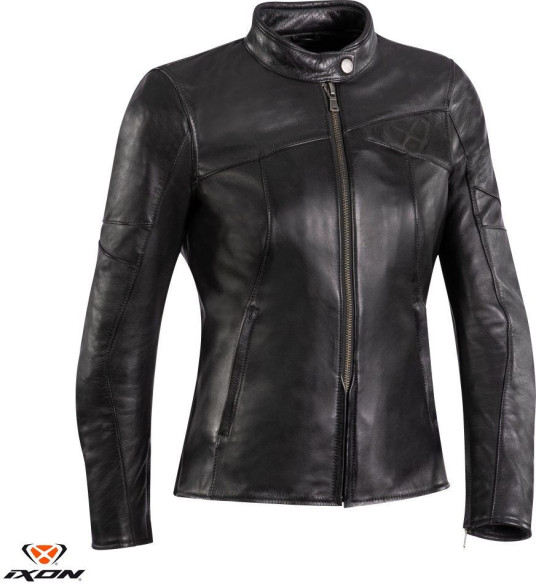 Geaca Moto Piele Dama Urban Cranky LS Black 24
