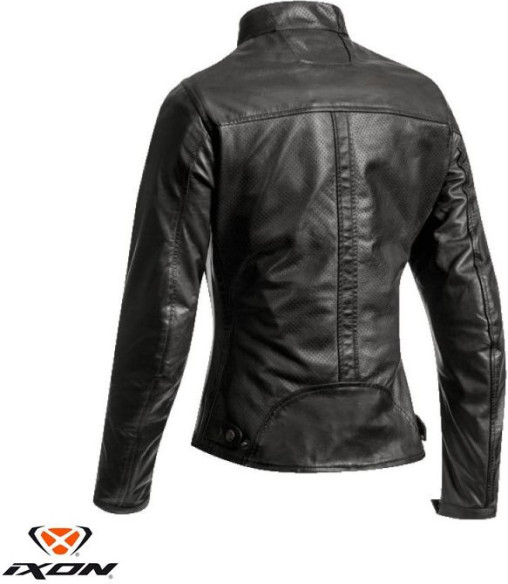 Geaca Moto Piele Dama Urban Crank Air LS Black 24