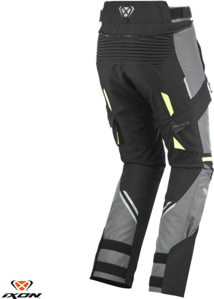 Pantaloni Moto Textili Midgard MS Black/Gray/Yellow 24
