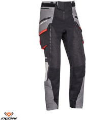 Pantaloni Moto Textili Ragnar MS Black/Gray/Red 24