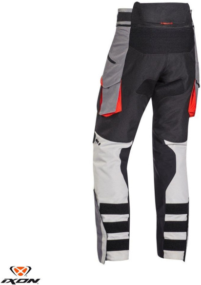 Pantaloni Moto Textili Ragnar MS Black/Gray/Red 24