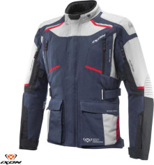 Geaca Moto Textila Touring Midgard MS Gray/Navy/Black 24