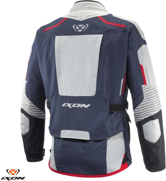 Geaca Moto Textila Touring Midgard MS Gray/Navy/Black 24