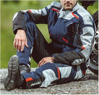 Geaca Moto Textila Touring Midgard MS Gray/Navy/Black 24