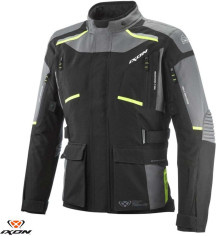 Geaca Moto Textila Touring Midgard MS Gray/Black/Yellow 24