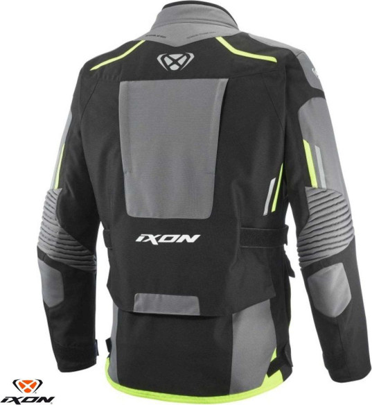 Geaca Moto Textila Touring Midgard MS Gray/Black/Yellow 24