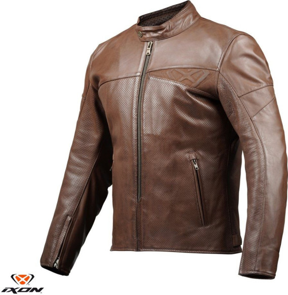 Geaca Moto Piele Urban Crancky Air MS Brown 24