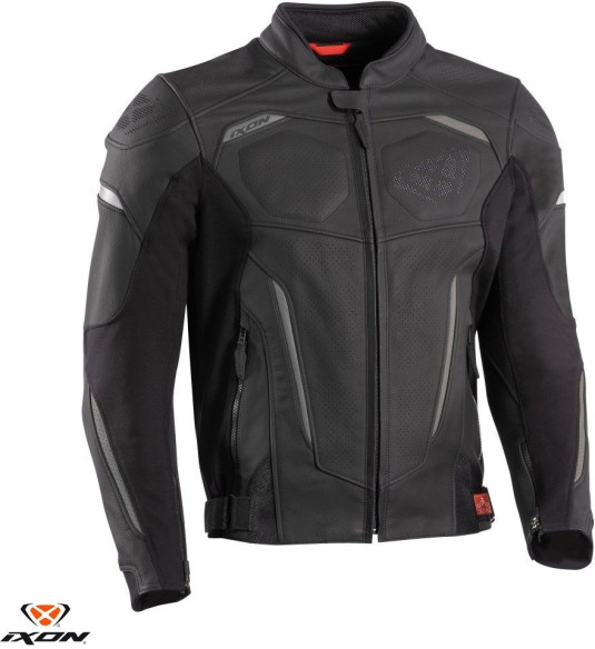 Geaca Moto Piele Racing Ceros Black 24