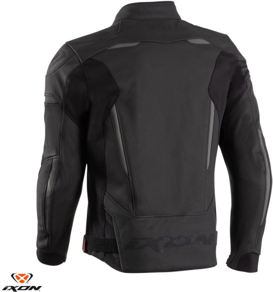 Geaca Moto Piele Racing Ceros Black 24