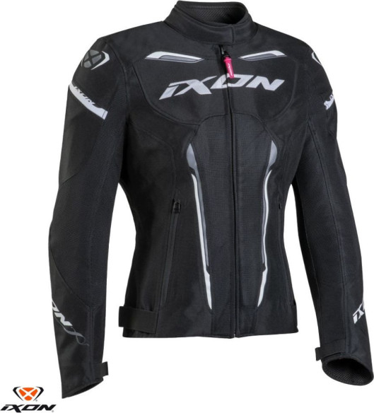 Geaca Moto Textila Dama Striker Air WP LS Black/White 24