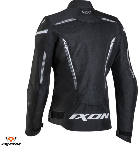 Geaca Moto Textila Dama Striker Air WP LS Black/White 24