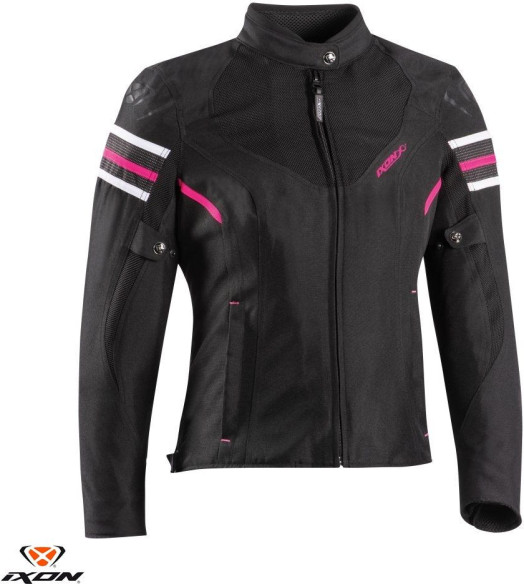 Geaca Moto Textila Dama Ilana LS Black/Fuchsia 24