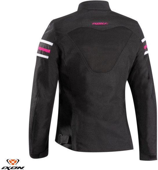Geaca Moto Textila Dama Ilana LS Black/Fuchsia 24