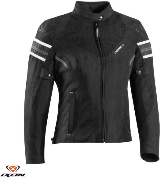 Geaca Moto Textila Dama Ilana LS Black/White 24