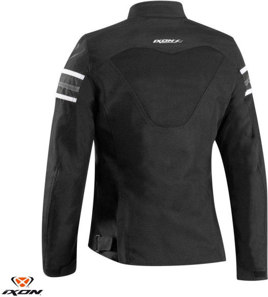 Geaca Moto Textila Dama Ilana LS Black/White 24