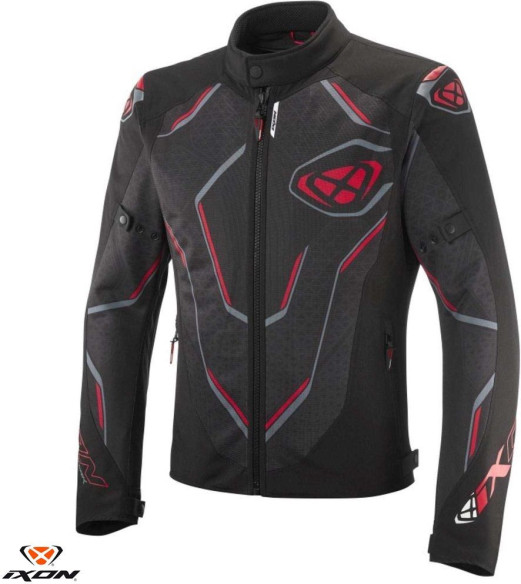 Geaca Moto Textila Demoniak MS Black/Red 24
