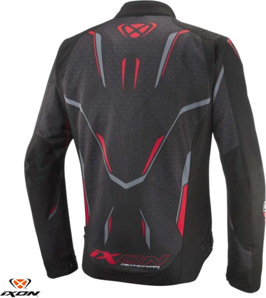 Geaca Moto Textila Demoniak MS Black/Red 24