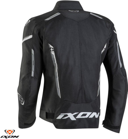 Geaca Moto Textila Striker Air WP MS Black/White 24