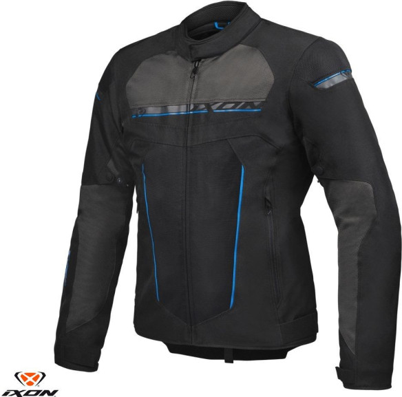 Geaca Moto Textila T-Rex MS Black/Gray/Blue 24