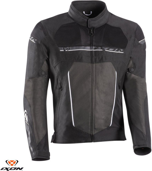 Geaca Moto Textila T-Rex MS Black/White/Gray 24