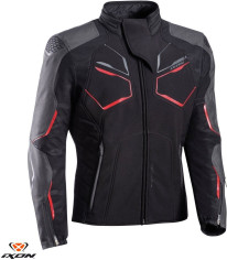 Geaca Moto Textila Cell MS Black/Gray/Red 24