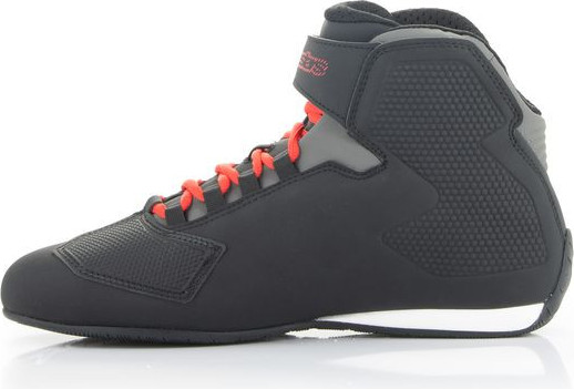 Ghete Moto Sektor Black/Red 24