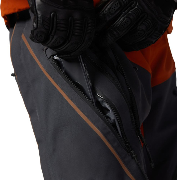 Pantaloni Moto Textilli Defend Gore Tex Adv Orange/Grey 2024