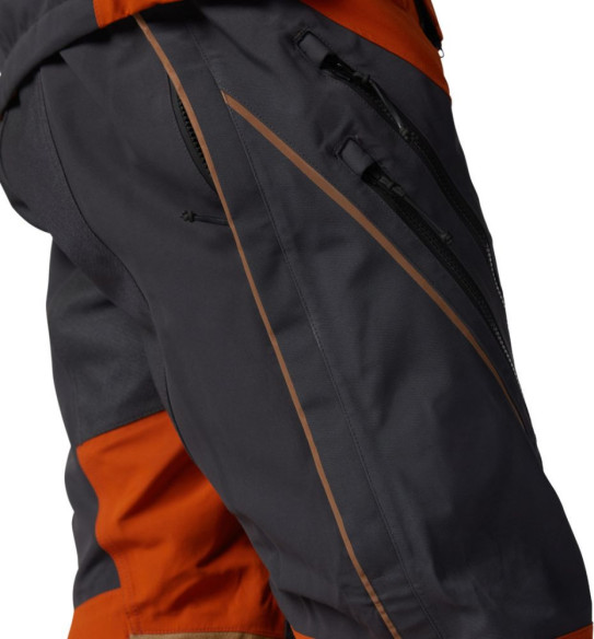 Pantaloni Moto Textilli Defend Gore Tex Adv Orange/Grey 2024