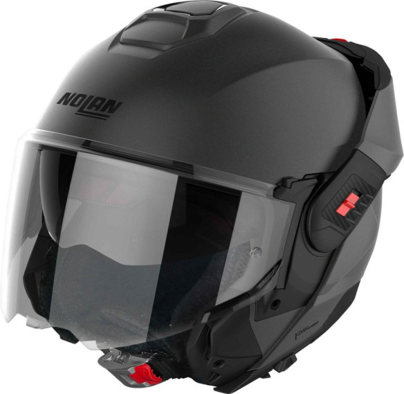 Casca Moto Flip-Up N120-1 06 Classic N-Com Flat Vulcan Grey 24