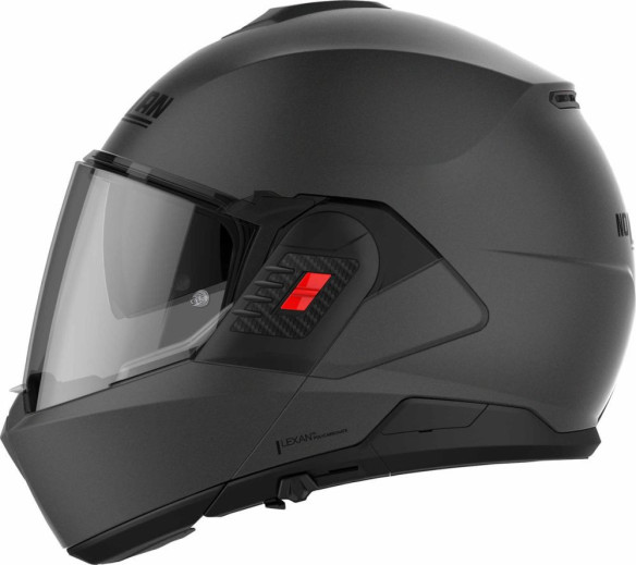 Casca Moto Flip-Up N120-1 06 Classic N-Com Flat Vulcan Grey 24