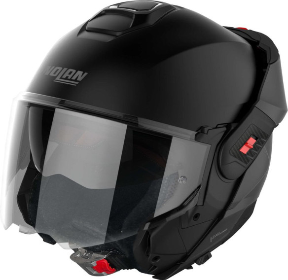 Casca Moto Flip-Up N120-1 06 Classic N-Com Flat Black 24