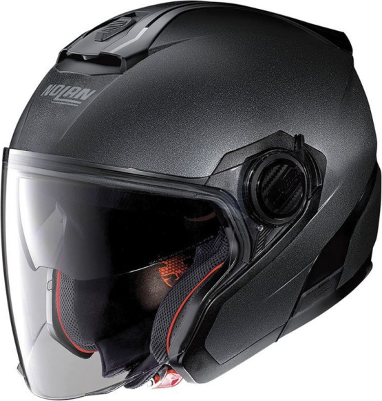 Casca Moto Jet N40-5 Special N-Com Black Graphite 24