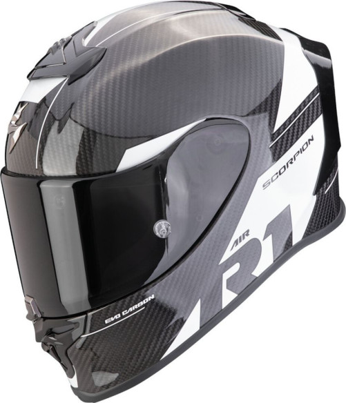 Casca Moto Full-Face EXO R1 Evo Carbon Air Rally Black/White 24