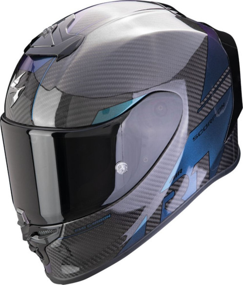 Casca Moto Full-Face EXO R1 Evo Carbon Air Rally Black/Cameleon 24