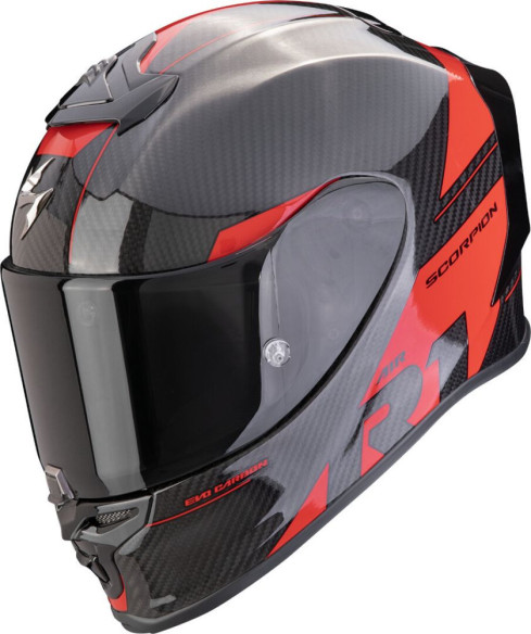 Casca Moto Full-Face EXO R1 Evo Carbon Air Rally Black/Red 24