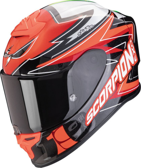 Casca Moto Full-Face EXO R1 Evo Air Alvaro Replica Red 24