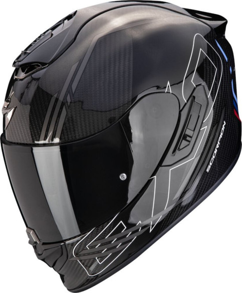 Casca Moto Full-Face EXO 1400 Evo 2 Carbon Air Reika Black/Silver/Blue 24