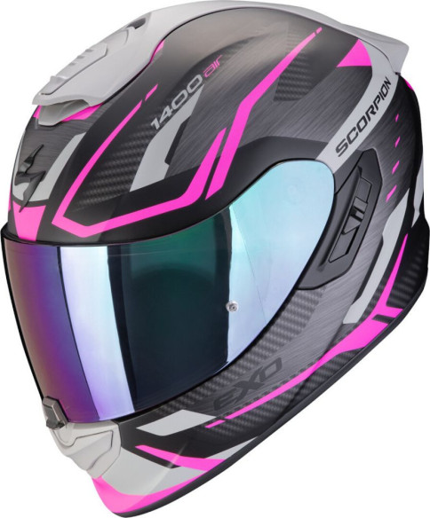 Casca Moto Full-Face EXO 1400 Evo 2 Air Accord Black Matt/Pink 24