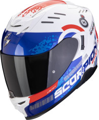 Casca Moto Full-Face EXO 520 Evo Air Titan White/Blue/Red 24