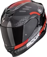 Casca Moto Full-Face EXO 520 Evo Air Titan Metal Black/Red 24